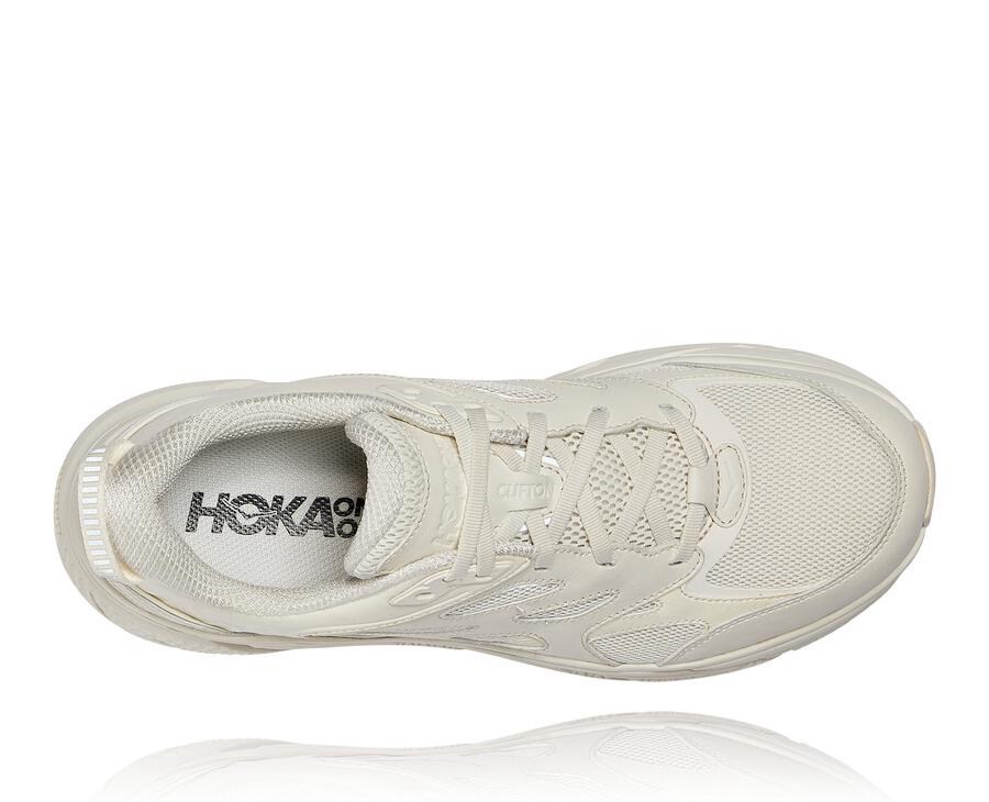 Hoka One One Clifton L Löparskor Dam - Vita - YISQT-5720